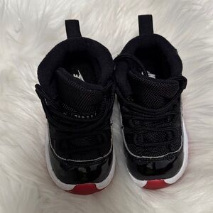 Jordan Kids Baby 4c  Black and Red Sneakers 2019 release